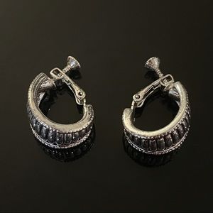 ✨Stunning VTG Custom Loop Screw On Earrings